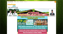 Desktop Screenshot of kabarlingga.com
